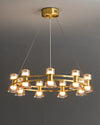 WOMO Modern Pillar Candle Round Chandelier-WM2224 thumbnail