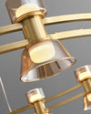 WOMO Modern Pillar Candle Round Chandelier-WM2224 thumbnail