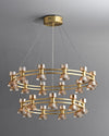 WOMO Modern Pillar Candle Round Chandelier-WM2224 thumbnail