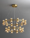 WOMO Modern Pillar Candle Round Chandelier-WM2224 thumbnail