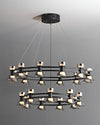 WOMO Modern Pillar Candle Round Chandelier-WM2224 thumbnail