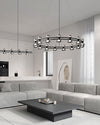 WOMO Modern Pillar Candle Round Chandelier-WM2224 thumbnail