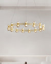 WOMO Modern Pillar Candle Round Chandelier-WM2224 thumbnail