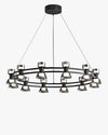 WOMO Modern Pillar Candle Round Chandelier-WM2224 thumbnail