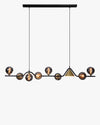 WOMO Linear Glass Globe Chandelier-WM2257 thumbnail