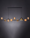 WOMO Linear Glass Globe Chandelier-WM2257 thumbnail