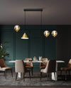 WOMO Linear Glass Globe Chandelier-WM2257 thumbnail