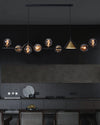 WOMO Linear Glass Globe Chandelier-WM2257 thumbnail