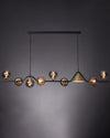 WOMO Linear Glass Globe Chandelier-WM2257 thumbnail