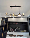 WOMO Linear Glass Globe Chandelier-WM2257 thumbnail