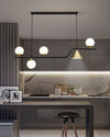 WOMO Linear Glass Globe Chandelier-WM2257 thumbnail