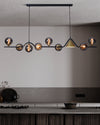 WOMO Linear Glass Globe Chandelier-WM2257 thumbnail
