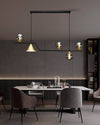 WOMO Linear Glass Globe Chandelier-WM2257 thumbnail