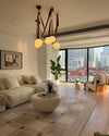 WOMO Globe Leather Chandelier-WM2311 thumbnail