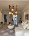 WOMO Globe Leather Chandelier-WM2311 thumbnail