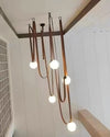 WOMO Globe Leather Chandelier-WM2311 thumbnail