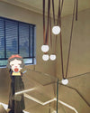 WOMO Globe Leather Chandelier-WM2311 thumbnail