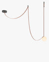 WOMO Globe Leather Chandelier-WM2311 thumbnail