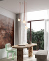 WOMO Globe Leather Chandelier-WM2311 thumbnail