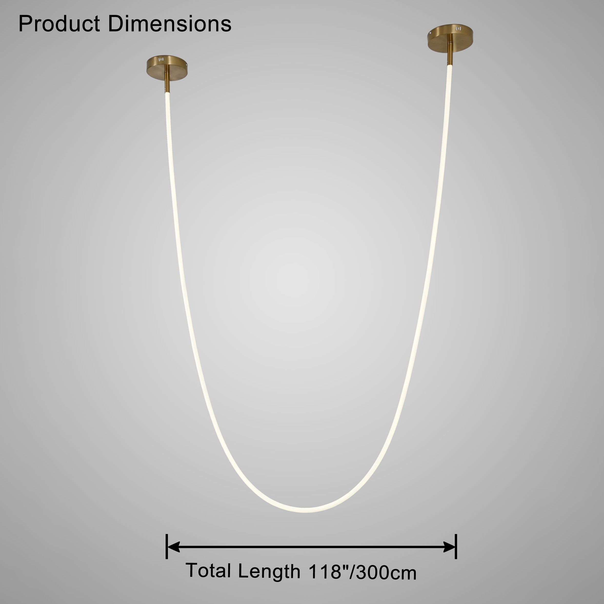 WOMO Rope Led Chandelier-WM2312