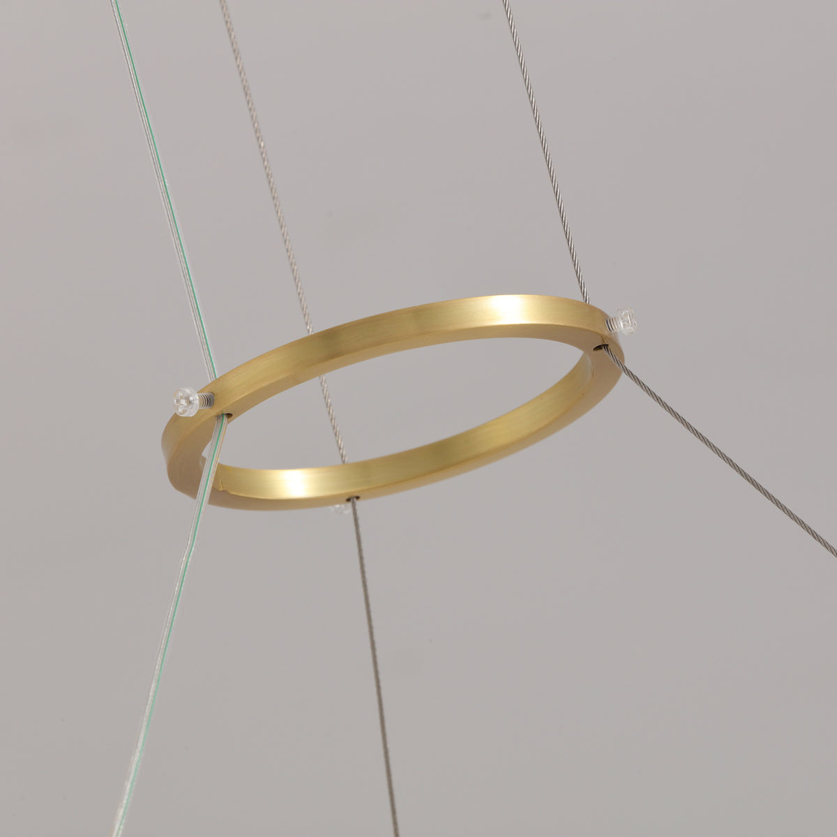 WOMO Enamel Round Glass Chandelier-WM2335