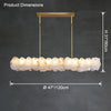 WOMO Linear Alabaster Chandelier-WM2392b thumbnail