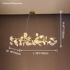 WOMO Gingko Linear Chandelier-WM2413 thumbnail