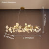 WOMO Gingko Linear Chandelier-WM2413 thumbnail
