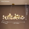 WOMO Gingko Linear Chandelier-WM2413 thumbnail