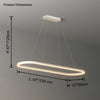 WOMO Oval Led Chandelier-WM2434 thumbnail
