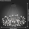 WOMO Heracleum/Firefly Round Chandelier-WM2435 thumbnail