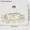 WOMO Heracleum/Firefly Round Chandelier-WM2435 thumbnail