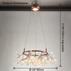WOMO Heracleum/Firefly Round Chandelier-WM2435 thumbnail