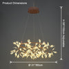 WOMO Heracleum/Firefly Round Chandelier-WM2435 thumbnail