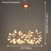WOMO Heracleum/Firefly Round Chandelier-WM2435 thumbnail