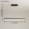WOMO Long Oval Chandelier-WM2446 thumbnail