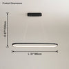 WOMO Long Oval Chandelier-WM2446 thumbnail