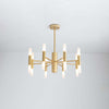WOMO Modern Candle Chandelier-WM2447 thumbnail