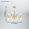 WOMO Modern Candle Chandelier-WM2447 thumbnail