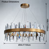 WOMO Round Crystal Chandelier-WM2485a thumbnail