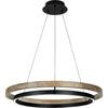 WOMO Circular Led Wood Chandelier-WM2492 thumbnail