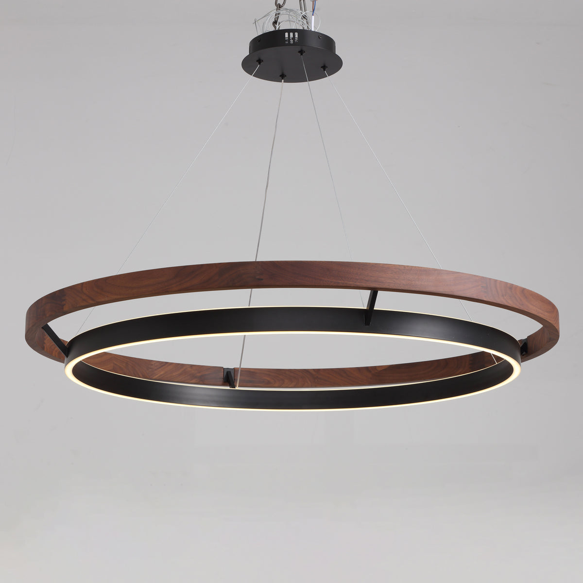 WOMO Circular Led Wood Chandelier-WM2492