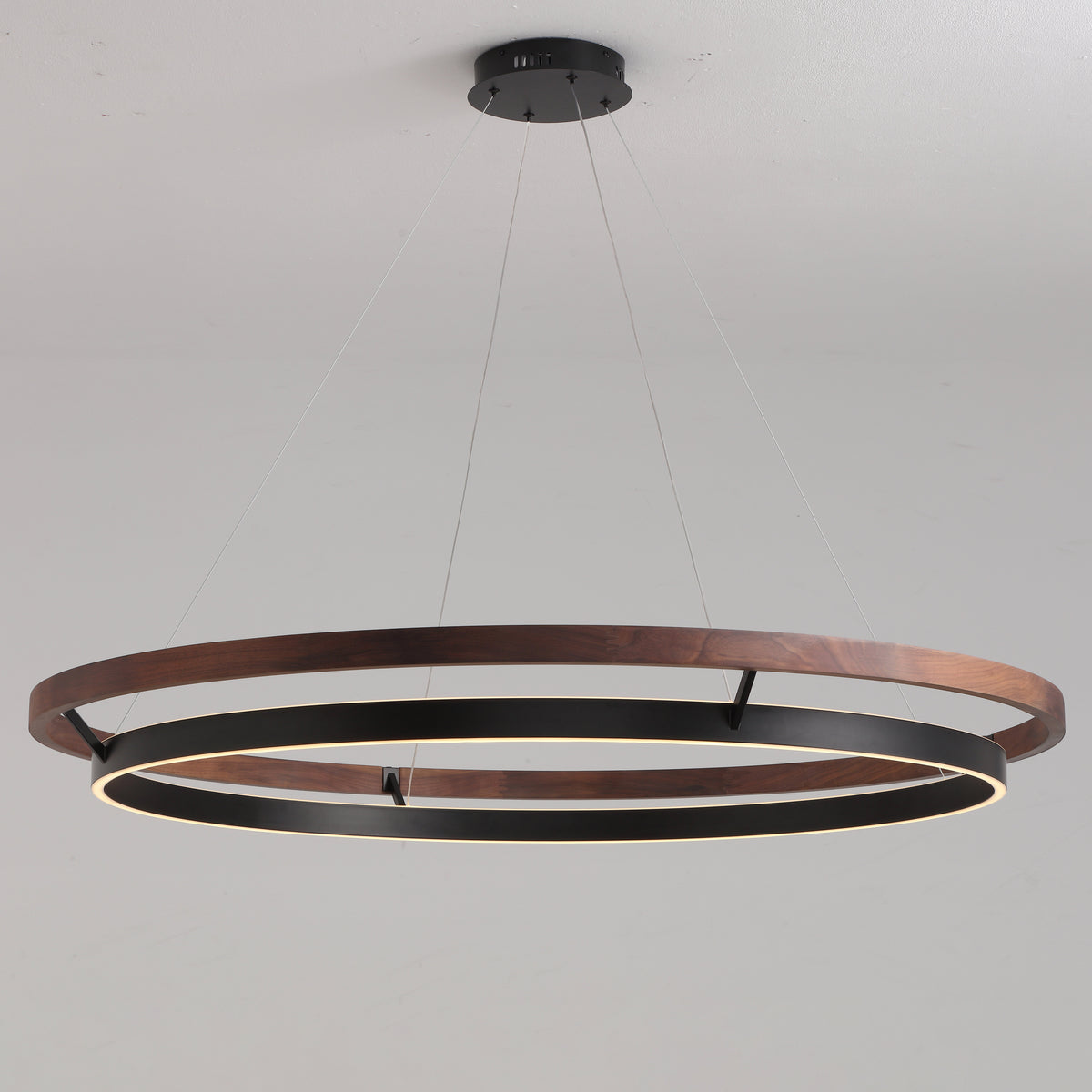 WOMO Circular Led Wood Chandelier-WM2492
