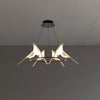 WOMO Gold Bird Round Chandelier-WM2512d thumbnail