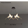 WOMO Gold Bird Round Chandelier-WM2512d thumbnail