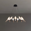 WOMO Gold Bird Round Chandelier-WM2512d thumbnail