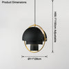 WOMO Adjustable Metal Globe Pendant Light-WM2564 thumbnail