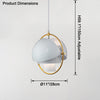 WOMO Adjustable Metal Globe Pendant Light-WM2564 thumbnail