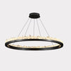 WOMO Rock Crystal Circular Led Chandelier-WM2715 thumbnail
