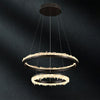 WOMO Rock Crystal Circular Led Chandelier-WM2715 thumbnail